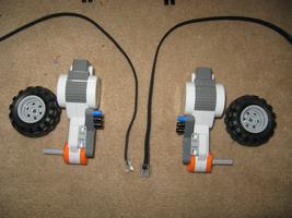 LEGO robot build